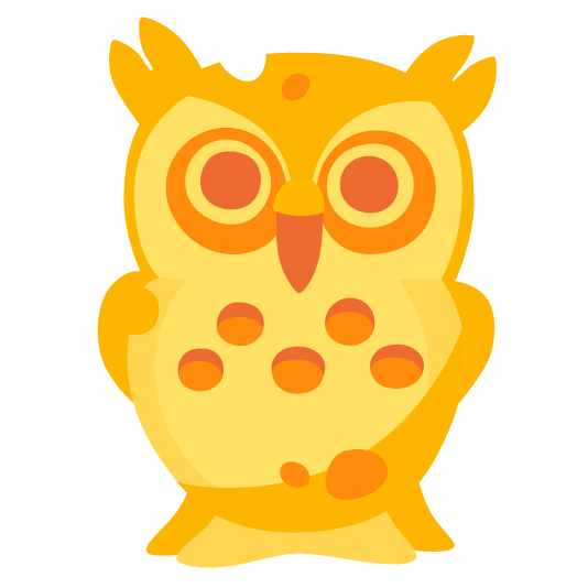 owl cheese wedge