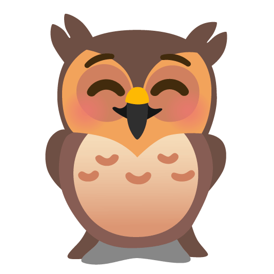 owl relaxed
