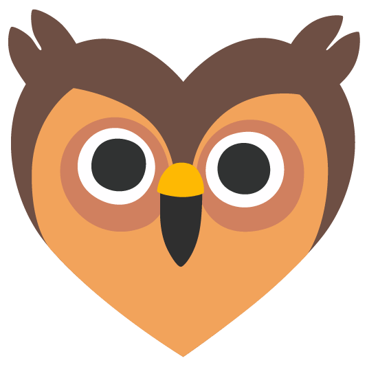 owl hearts