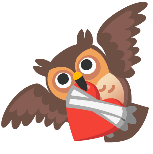 owl mending heart
