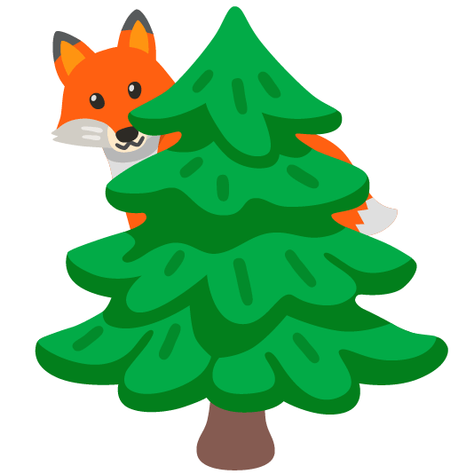 fox face evergreen tree
