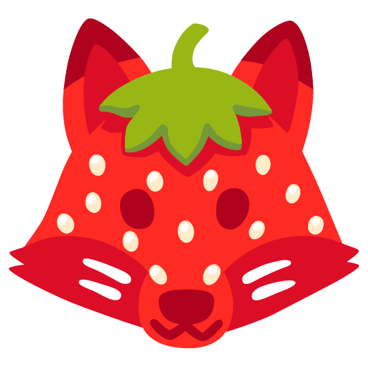 fox face strawberry