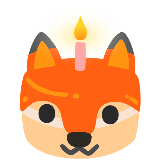 fox face birthday
