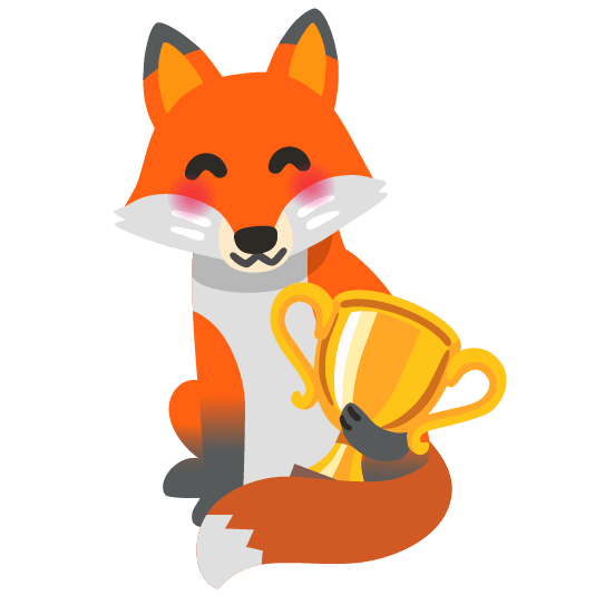 fox face trophy