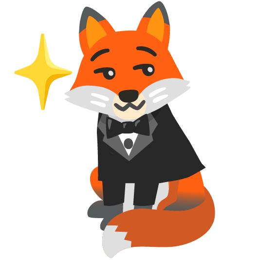 fox face penguin