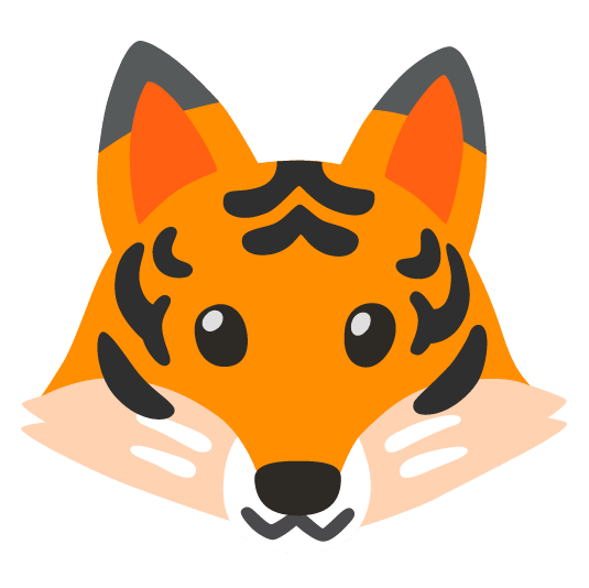 fox face tiger