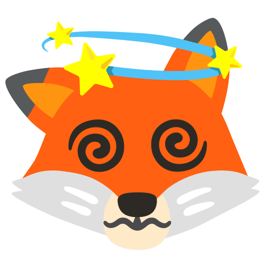 fox face dizzy