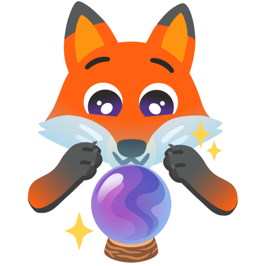 fox face crystal ball