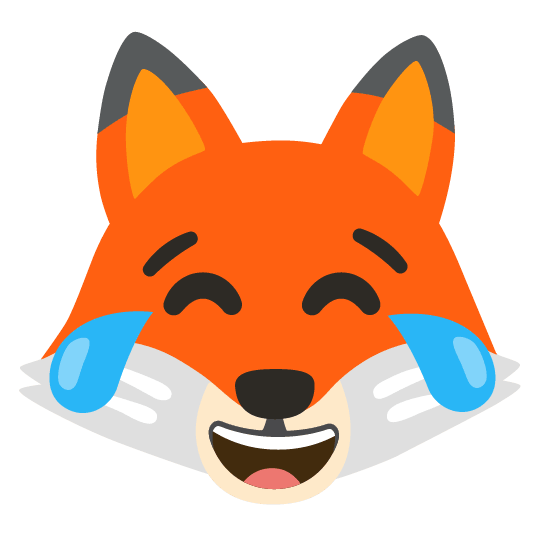 fox face joy