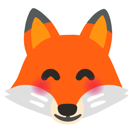 fox face blush