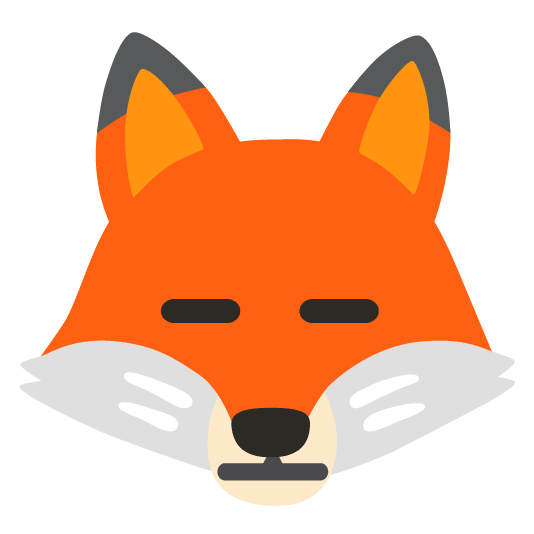 fox face expressionless