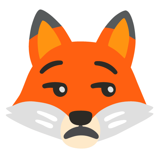 fox face unamused