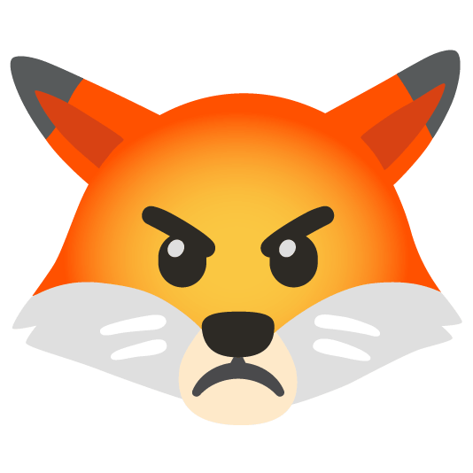 fox face rage