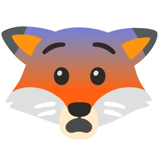 fox face fearful