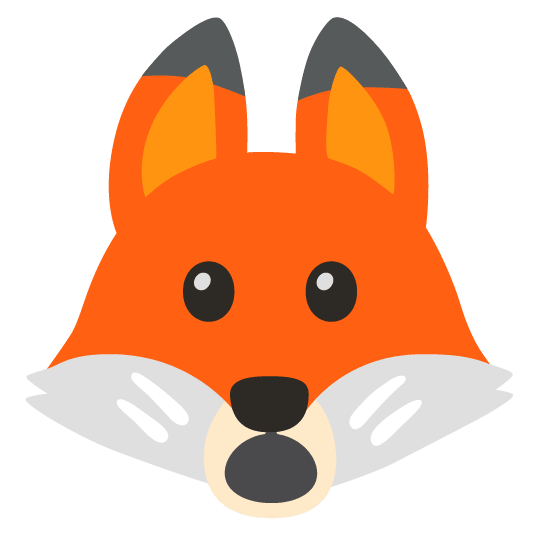 fox face open mouth
