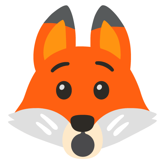 fox face hushed