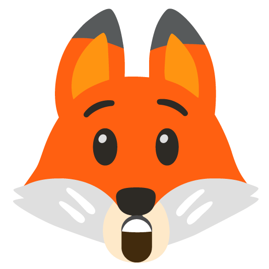 fox face astonished
