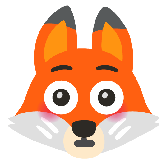 fox face flushed