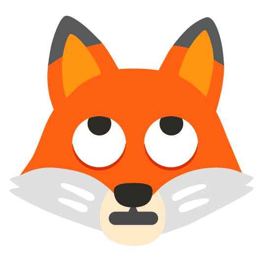 fox face face with rolling eyes