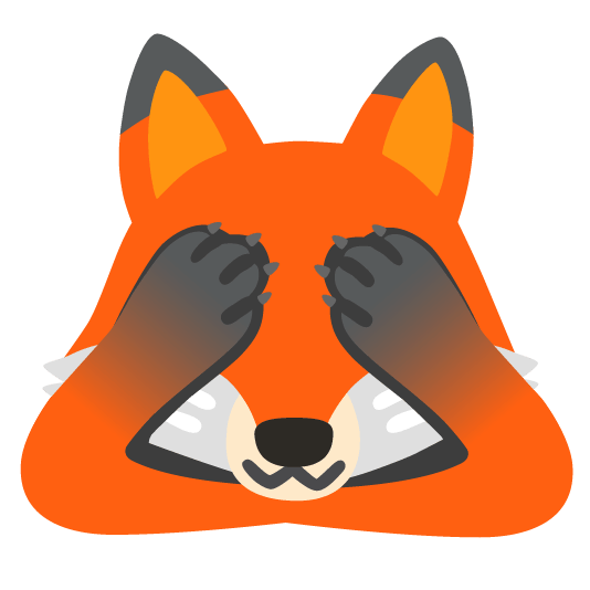 fox face see no evil
