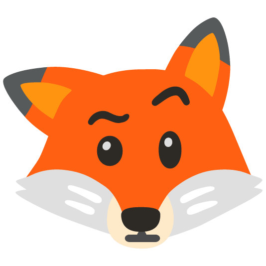 fox face face with raised eyebrow