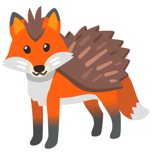 fox face hedgehog