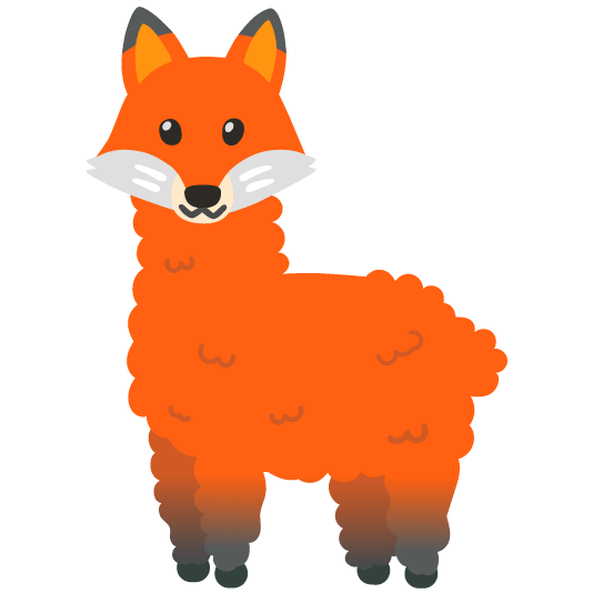 fox face llama