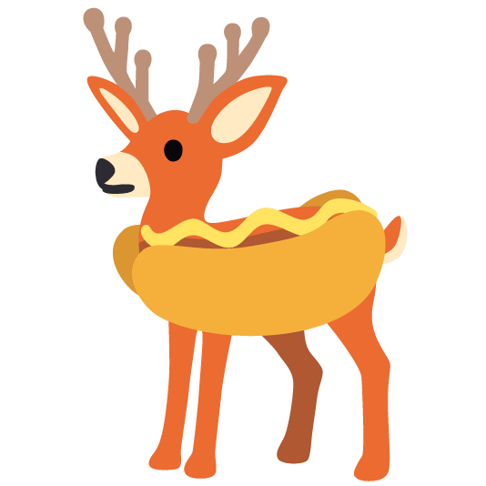 deer hotdog