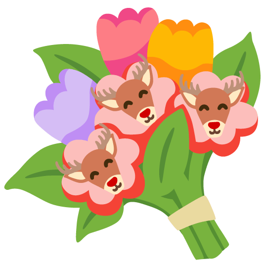 deer bouquet