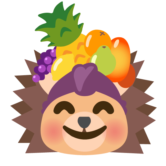 hedgehog pineapple