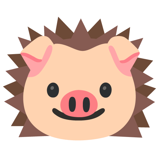 hedgehog pig