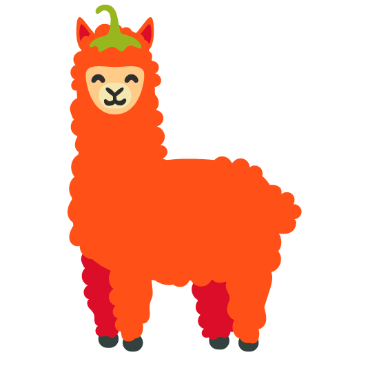 llama hot pepper