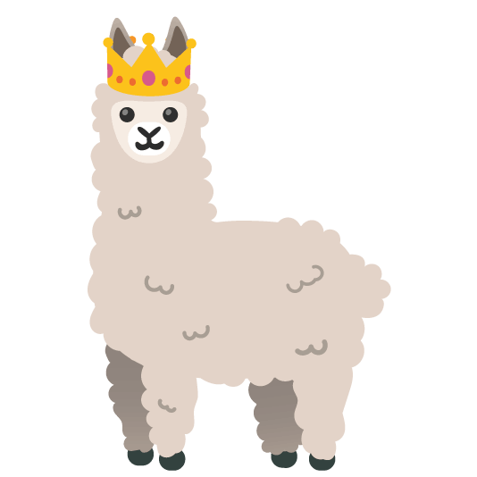 llama crown