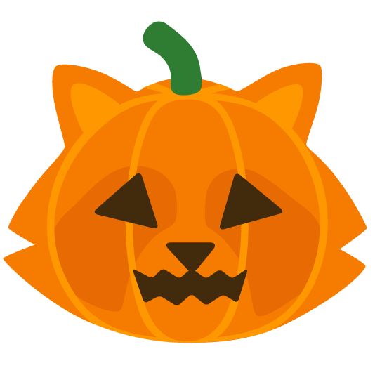 raccoon jack o lantern