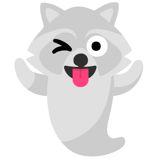 raccoon ghost