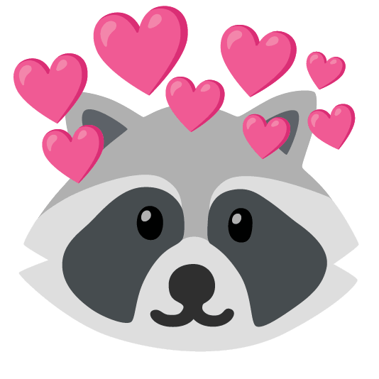 raccoon cupid