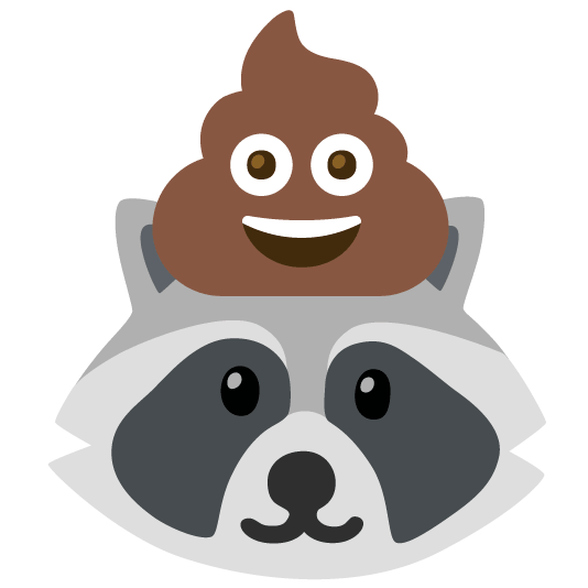 raccoon hankey