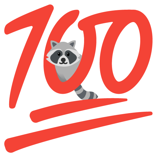 raccoon 100