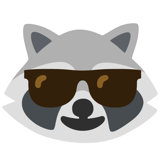 raccoon sunglasses