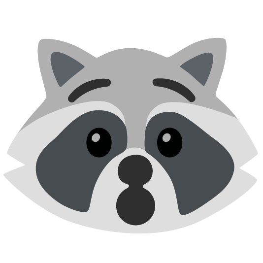 raccoon hushed