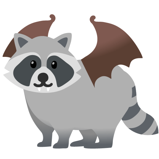 raccoon bat