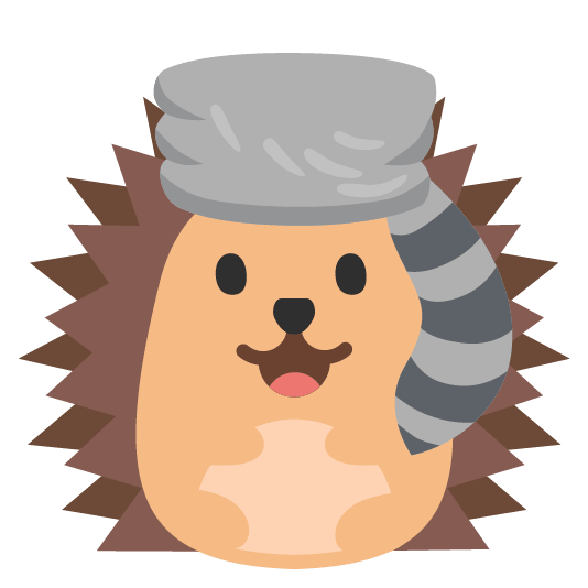 raccoon hedgehog