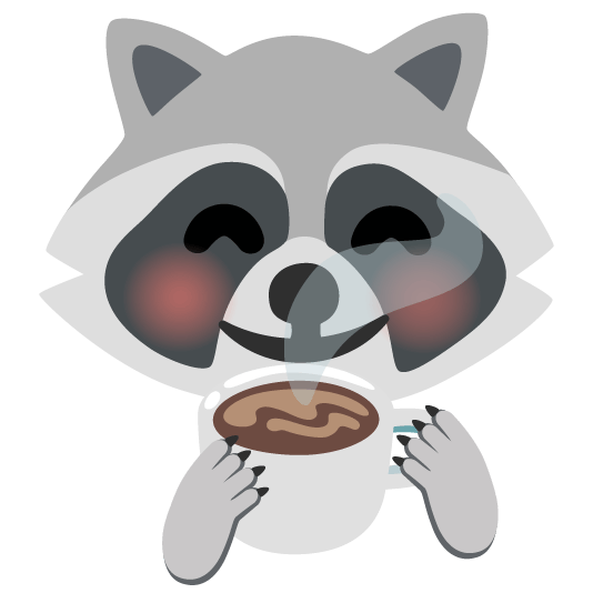 raccoon coffee