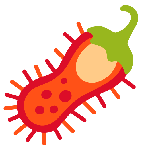 microbe hot pepper