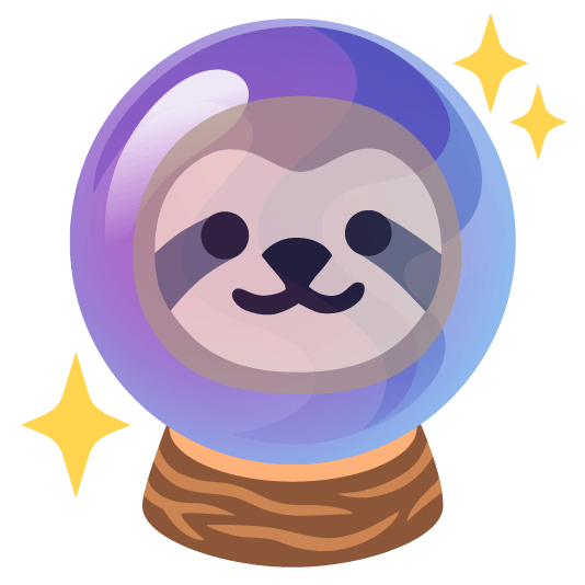 sloth crystal ball