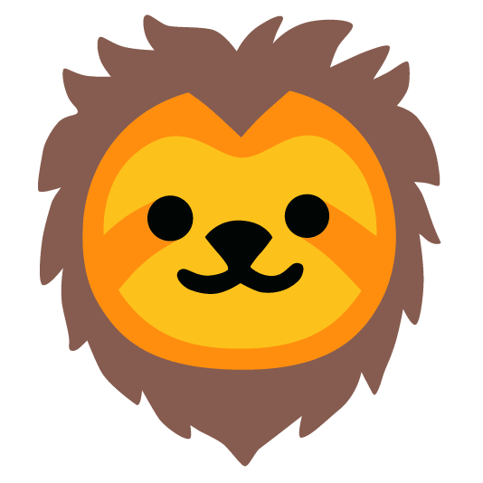 sloth lion face