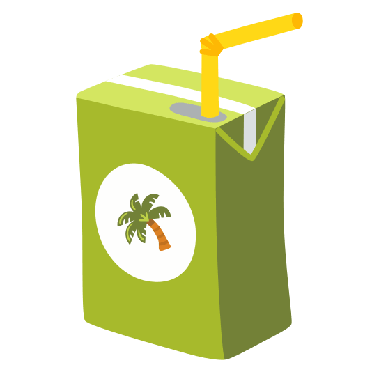 beverage box palm tree