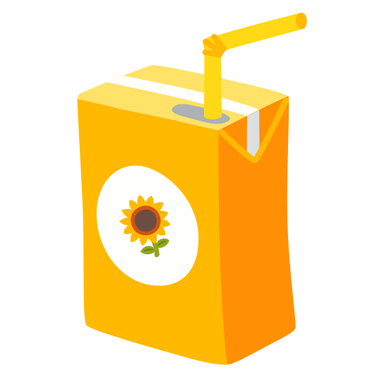 beverage box sunflower