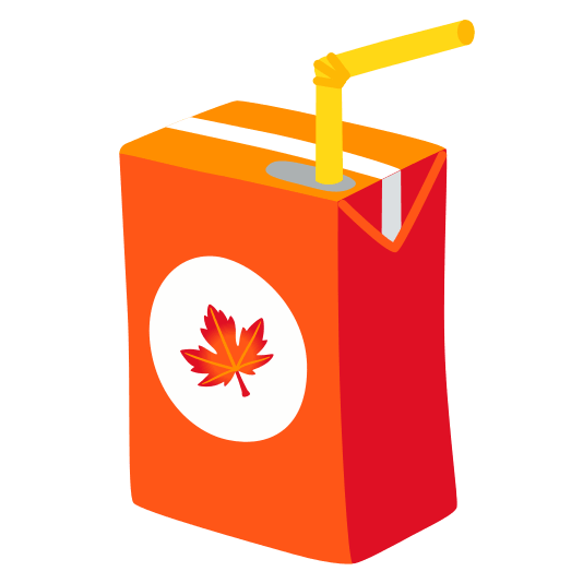 beverage box maple leaf