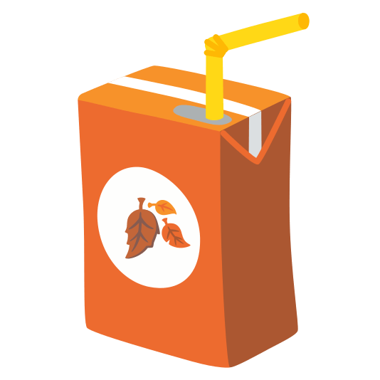 beverage box fallen leaf